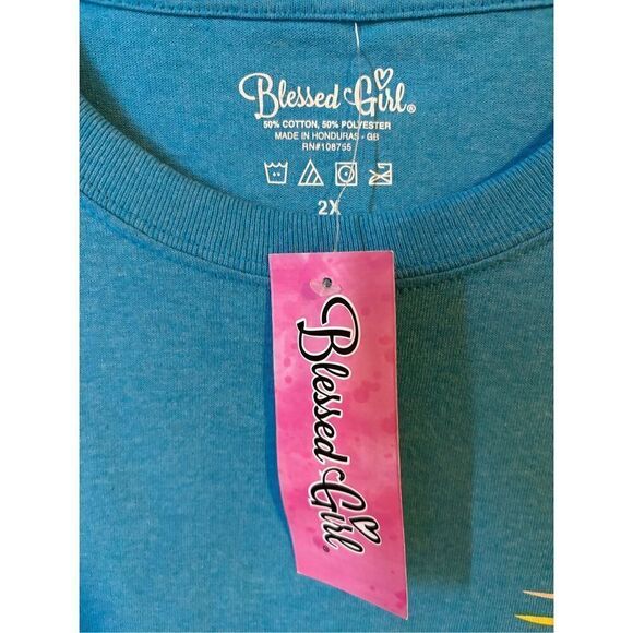 Blessed Girl Plus Size Tee 2X - Picture 3 of 5